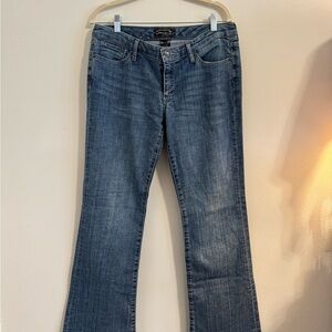 7 For All Mankind Flare Jeans in Classic Blue